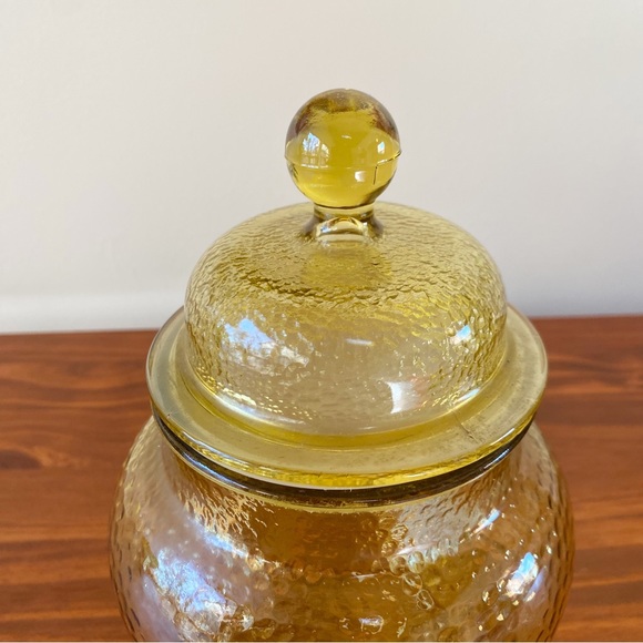 Vintage Accents Vintage Amber Jar Canister Poshmark